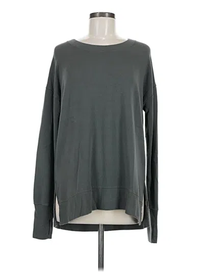 Pre-owned Athleta Pullover Sweater In Gray