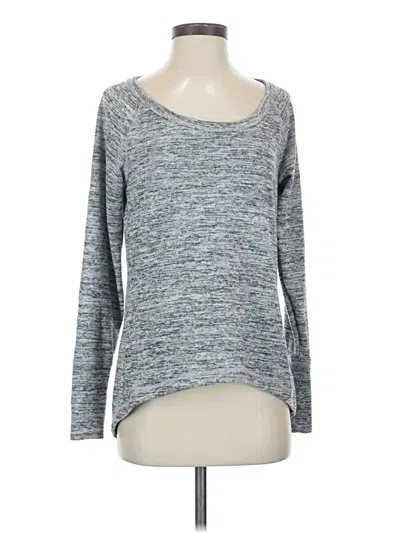Pre-owned Athleta Pullover Sweater In Gray