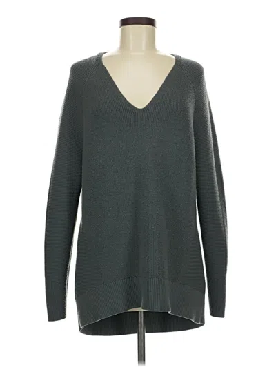 Pre-owned Athleta Pullover Sweater In Gray