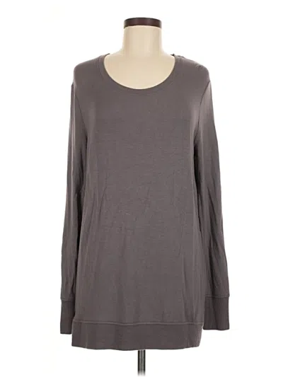 Pre-owned Athleta Pullover Sweater In Gray