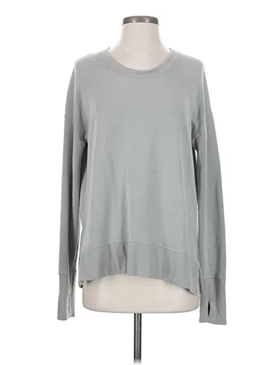 Pre-owned Athleta Pullover Sweater In Gray