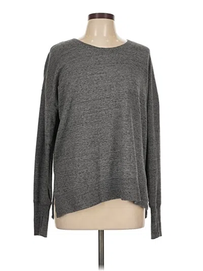 Pre-owned Athleta Pullover Sweater In Gray