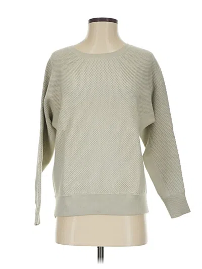 Pre-owned Athleta Pullover Sweater In Gray