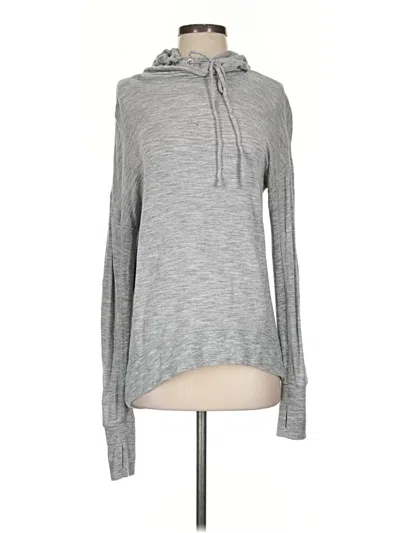 Pre-owned Athleta Pullover Sweater In Gray