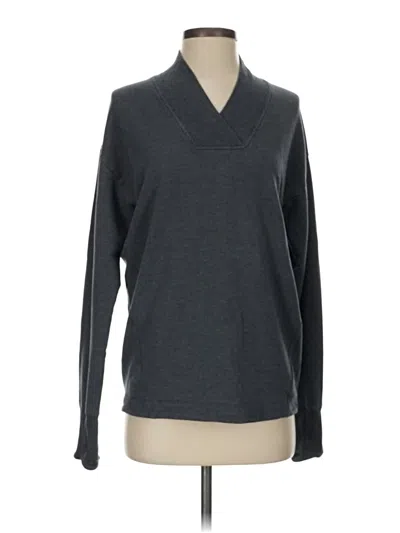 Pre-owned Athleta Pullover Sweater In Gray