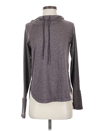 Pre-owned Athleta Pullover Sweater In Gray