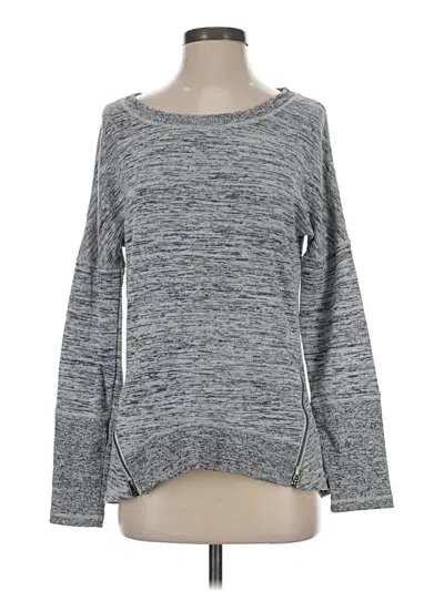 Pre-owned Athleta Pullover Sweater In Gray