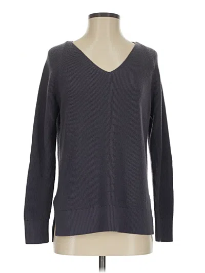 Pre-owned Athleta Pullover Sweater In Gray