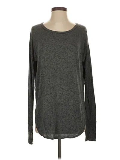 Pre-owned Athleta Pullover Sweater In Gray