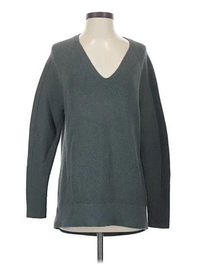 Pre-owned Athleta Pullover Sweater In Gray