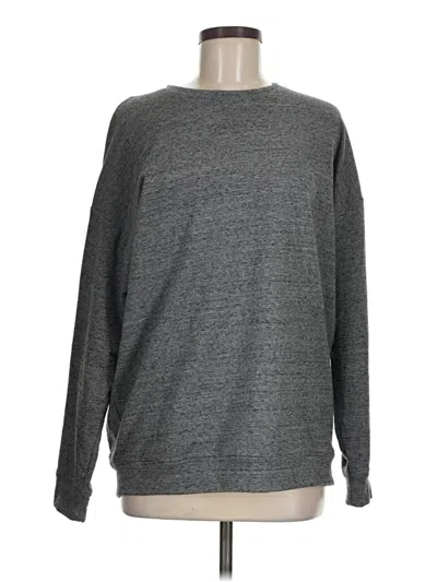 Pre-owned Athleta Pullover Sweater In Gray