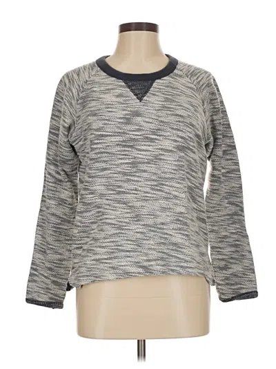 Pre-owned Athleta Pullover Sweater In Gray
