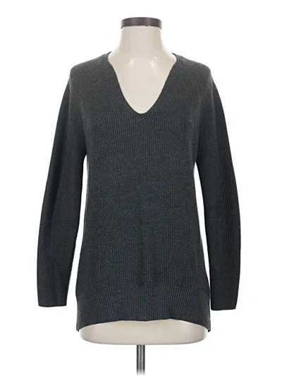 Pre-owned Athleta Pullover Sweater In Gray