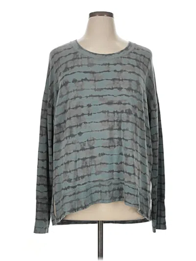 Pre-owned Athleta Pullover Sweater In Gray