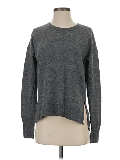 Pre-owned Athleta Pullover Sweater In Gray