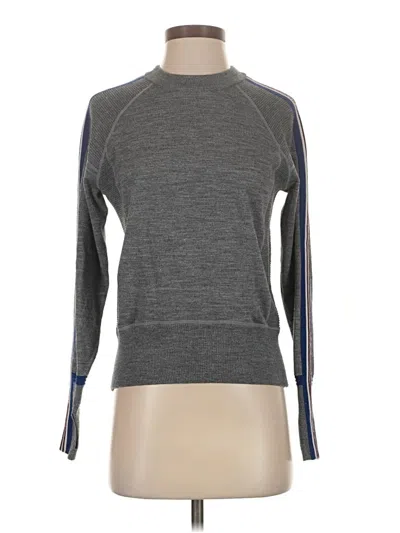 Pre-owned Athleta Pullover Sweater In Gray