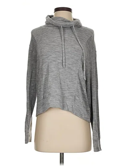 Pre-owned Athleta Pullover Sweater In Gray