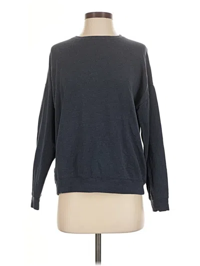 Pre-owned Athleta Pullover Sweater In Gray