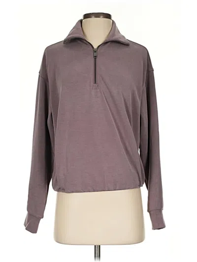 Pre-owned Athleta Pullover Sweater In Gray