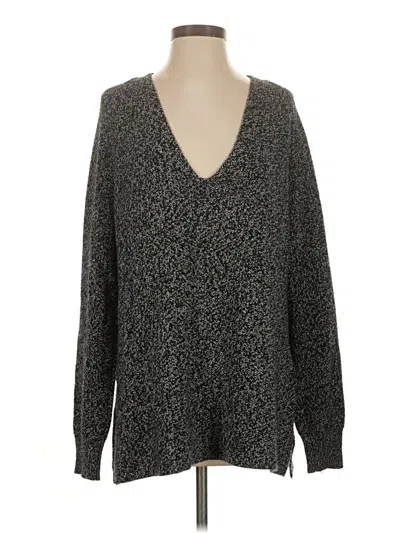 Pre-owned Athleta Pullover Sweater In Gray