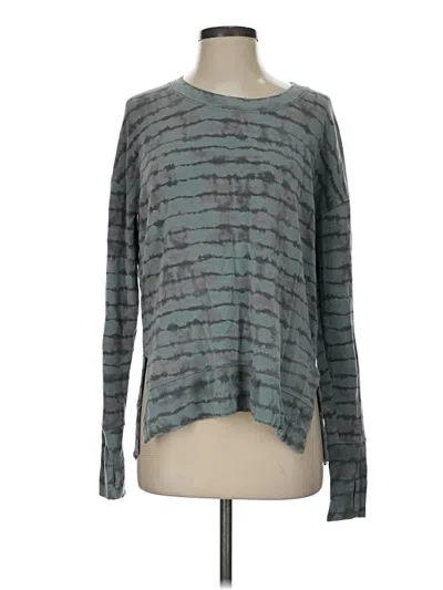 Pre-owned Athleta Pullover Sweater In Gray