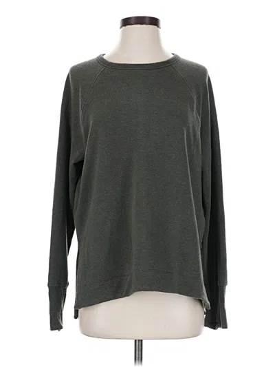 Pre-owned Athleta Pullover Sweater In Gray