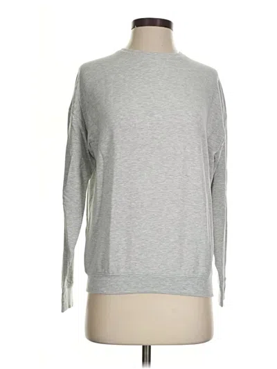 Pre-owned Athleta Pullover Sweater In Gray