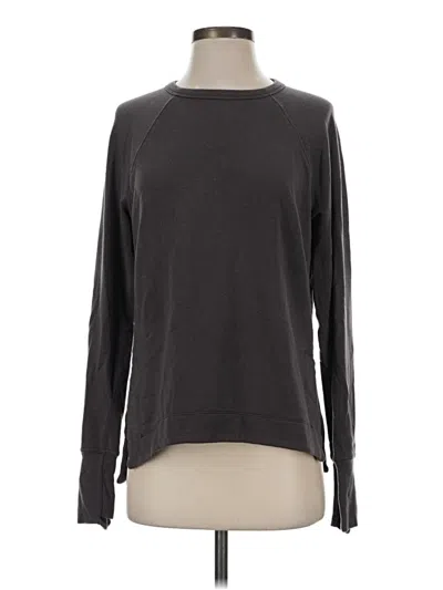 Pre-owned Athleta Pullover Sweater In Gray