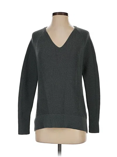 Pre-owned Athleta Pullover Sweater In Gray