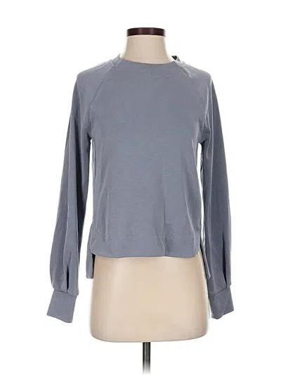 Pre-owned Athleta Pullover Sweater In Gray