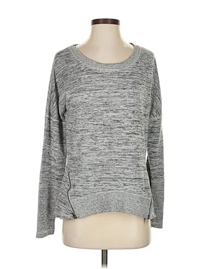 Pre-owned Athleta Pullover Sweater In Gray