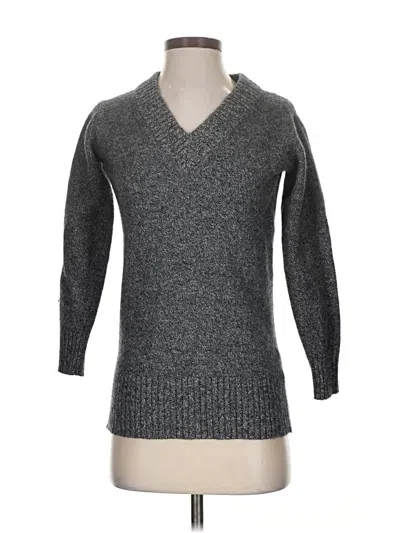 Pre-owned Athleta Pullover Sweater In Gray