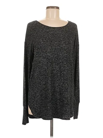 Pre-owned Athleta Pullover Sweater In Gray
