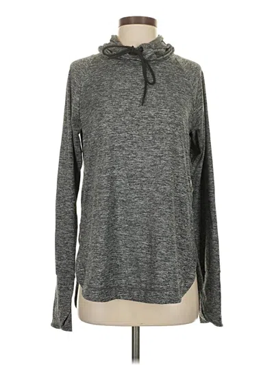 Pre-owned Athleta Pullover Sweater In Gray