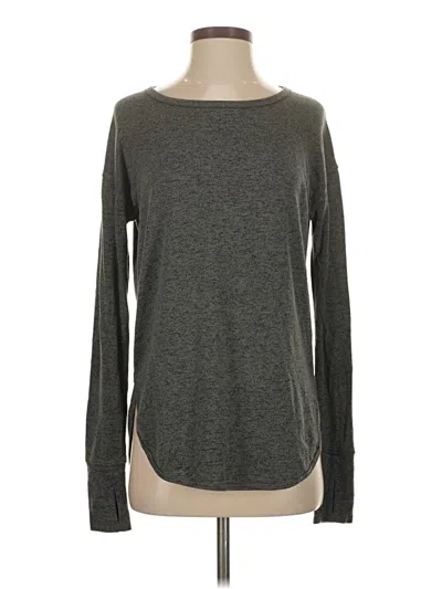 Pre-owned Athleta Pullover Sweater In Gray
