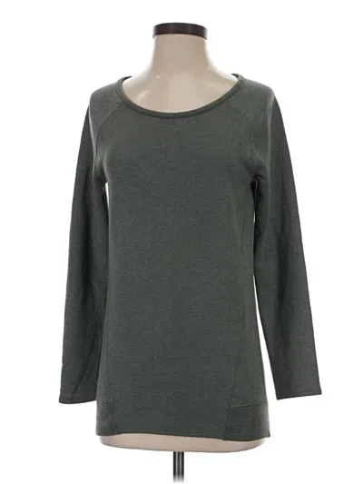 Pre-owned Athleta Pullover Sweater In Gray