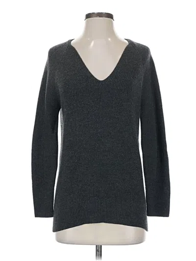 Pre-owned Athleta Pullover Sweater In Gray