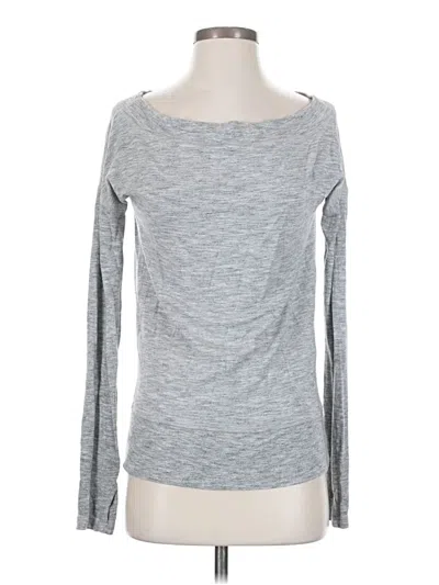 Pre-owned Athleta Pullover Sweater In Gray