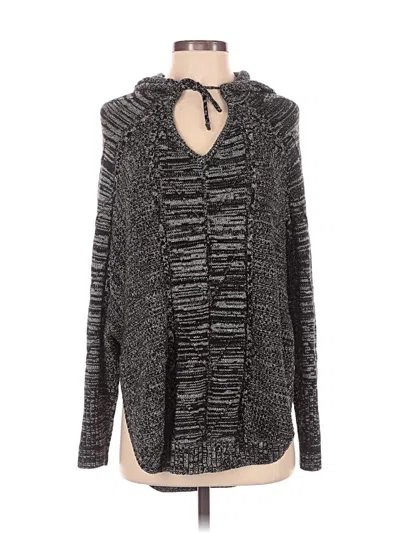 Pre-owned Athleta Pullover Sweater In Gray