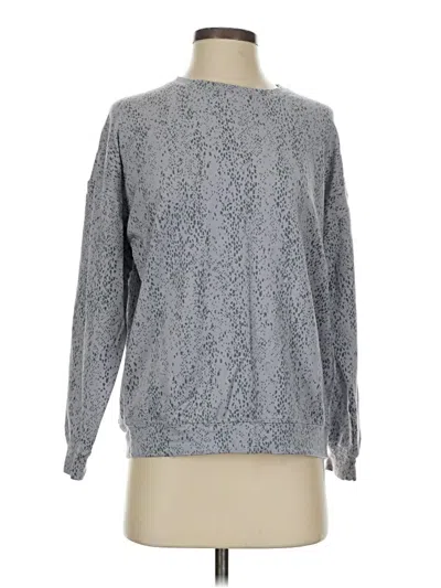 Pre-owned Athleta Pullover Sweater In Gray