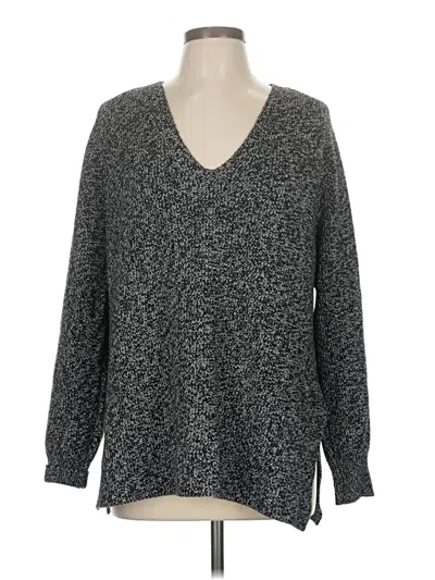 Pre-owned Athleta Pullover Sweater In Gray
