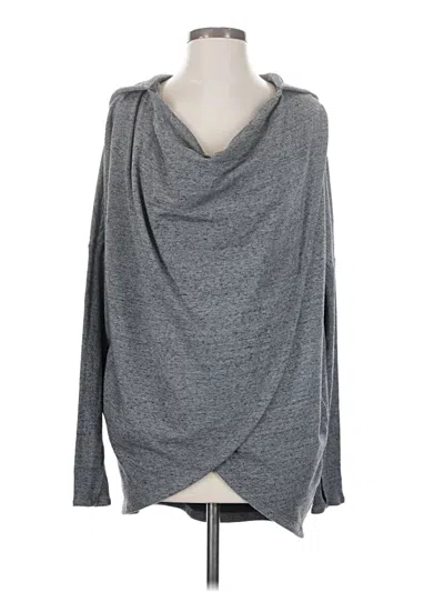 Pre-owned Athleta Pullover Sweater In Gray