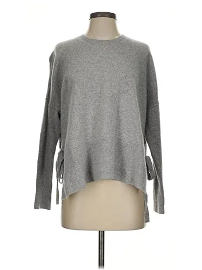 Pre-owned Athleta Pullover Sweater In Gray
