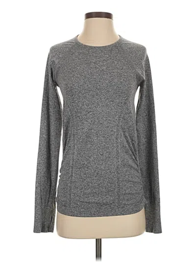 Pre-owned Athleta Pullover Sweater In Gray