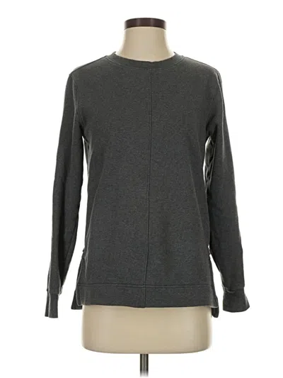 Pre-owned Athleta Pullover Sweater In Gray