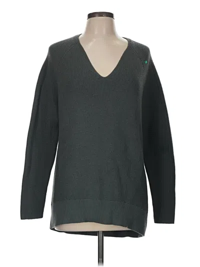 Pre-owned Athleta Pullover Sweater In Gray