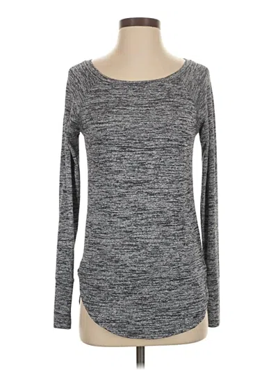 Pre-owned Athleta Pullover Sweater In Gray