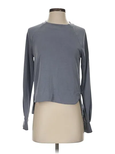 Pre-owned Athleta Pullover Sweater In Gray