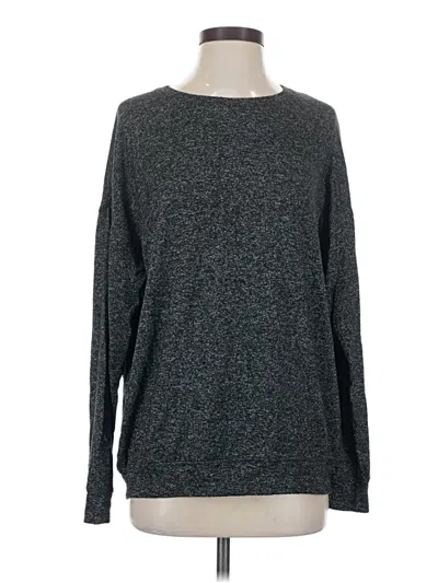 Pre-owned Athleta Pullover Sweater In Gray