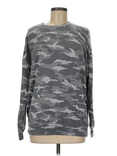 Pre-owned Athleta Pullover Sweater In Gray